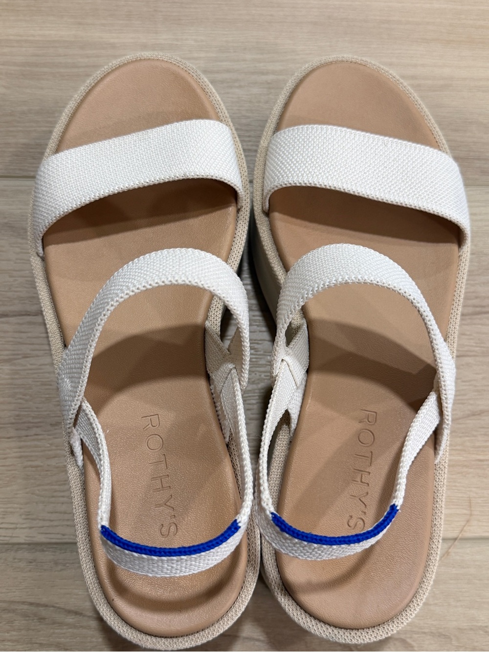 Rothy’s Lightweight Wedge Sandal—Size 7 - Picture 2 of 8